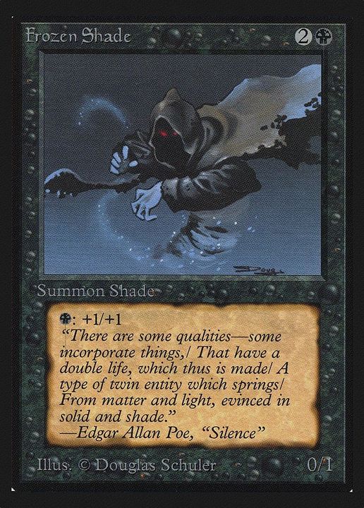 Frozen Shade in the group Magic the Gathering / Types / Colors / Black at Proxyprinters.com (40596)