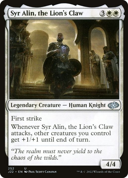 Syr Alin, the Lion's Claw in the group Singles at Proxyprinters.com (40604)