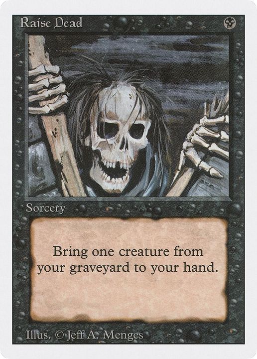 Raise Dead in the group Magic the Gathering / Types / Colors / Black at Proxyprinters.com (40609)