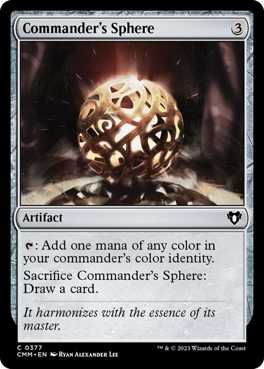 Commander's Sphere in the group Magic the Gathering / Sets / Commander Masters at Proxyprinters.com (40617)