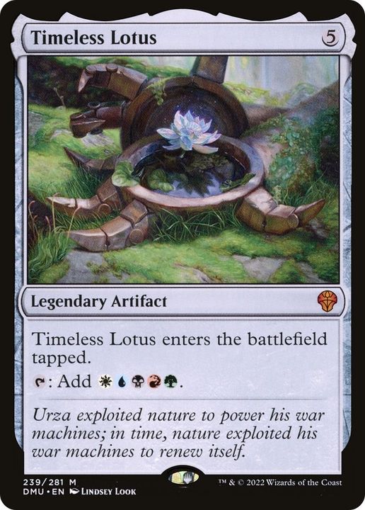 Timeless Lotus in the group Magic the Gathering / Types / Artifacts / Legendary Artifact at Proxyprinters.com (40642)