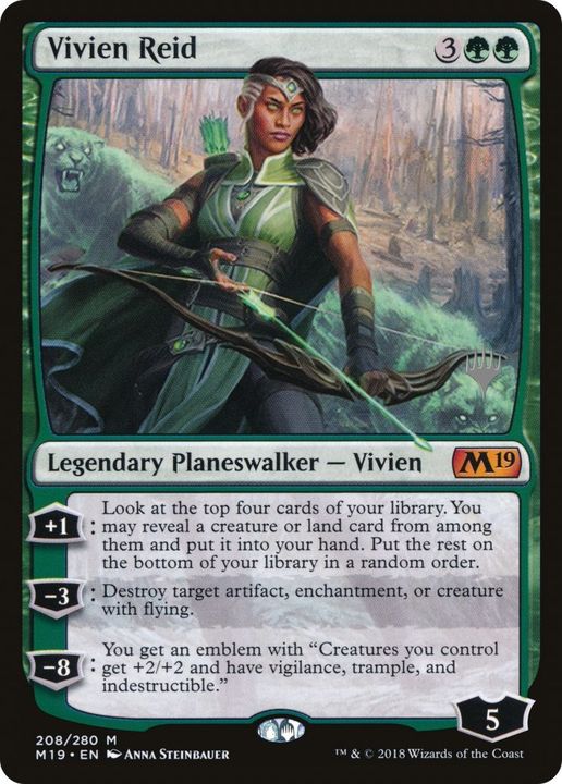 Vivien Reid in the group Magic the Gathering / Sets / Core Set 2019 Promos at Proxyprinters.com (40674)