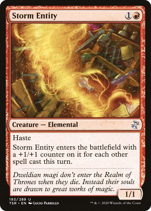 Storm Entity in the group Magic the Gathering / Types / Colors / Red at Proxyprinters.com (40678)