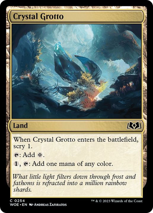 Crystal Grotto in the group Magic the Gathering / Types / Colors / Colorless at Proxyprinters.com (40680)