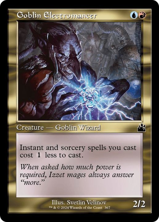 Goblin Electromancer in the group Singles at Proxyprinters.com (40692)