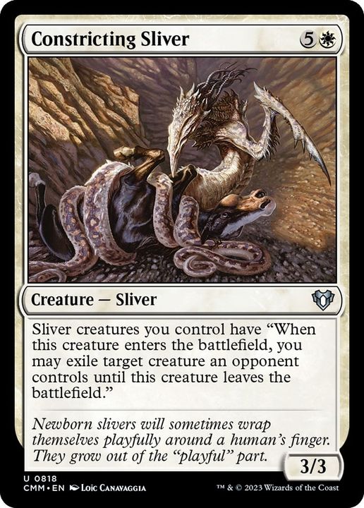 Constricting Sliver in the group Magic the Gathering / Sets / Commander Masters at Proxyprinters.com (40703)