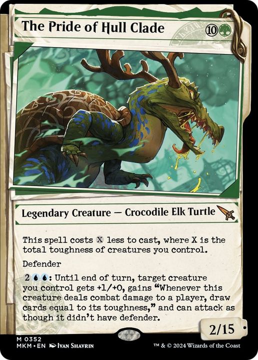 The Pride of Hull Clade in the group Magic the Gathering / Types / Colors / Green at Proxyprinters.com (40726)