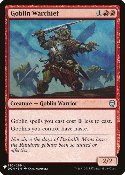 Goblin Warchief in the group Singles at Proxyprinters.com (40761)