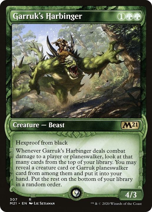 Garruk's Harbinger in the group Magic the Gathering / Sets / Core Set 2021 at Proxyprinters.com (40780)