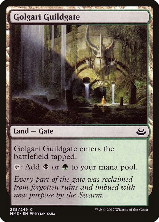 Golgari Guildgate in the group Singles at Proxyprinters.com (40804)