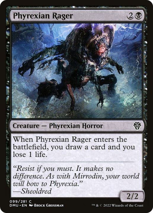 Phyrexian Rager in the group Advanced search at Proxyprinters.com (40822)