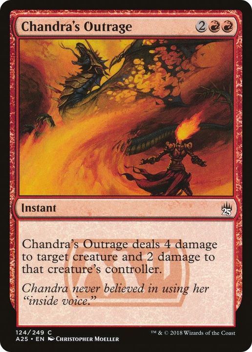 Chandra's Outrage in the group Magic the Gathering / Sets / Masters Edition III at Proxyprinters.com (40827)