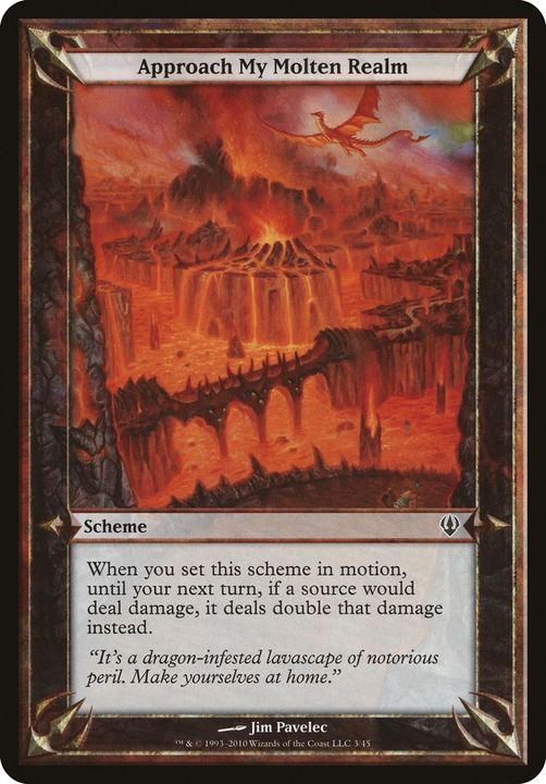 Approach My Molten Realm in the group Magic the Gathering / Types / Colors / Colorless at Proxyprinters.com (40832)