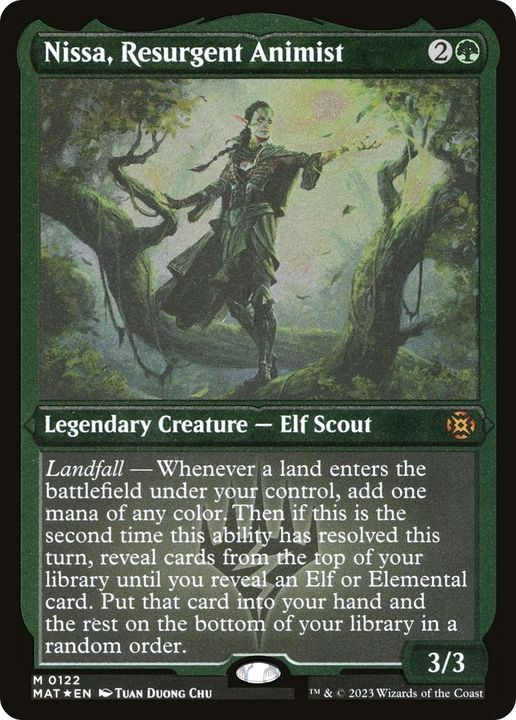 Nissa, Resurgent Animist in the group Magic the Gathering / Sets / Masters Edition at Proxyprinters.com (4084)