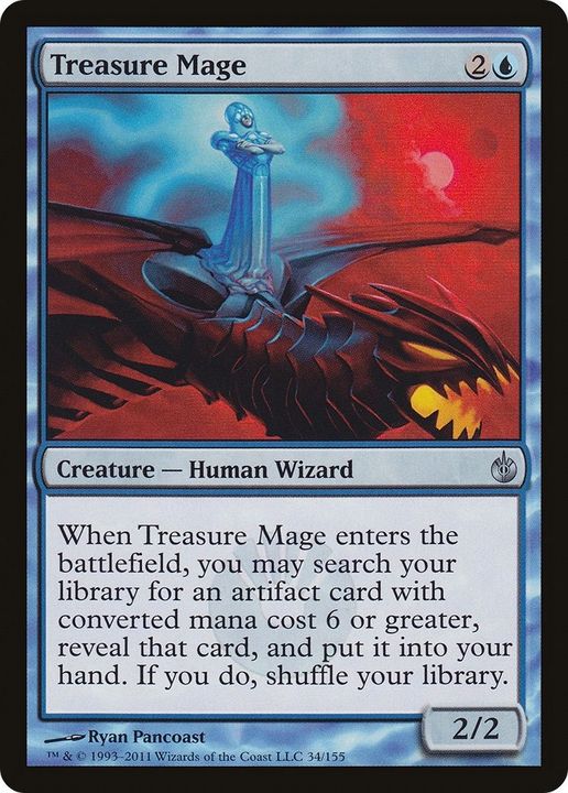 Treasure Mage in the group Magic the Gathering / Sets / Miscellaneous Book Promos at Proxyprinters.com (40841)