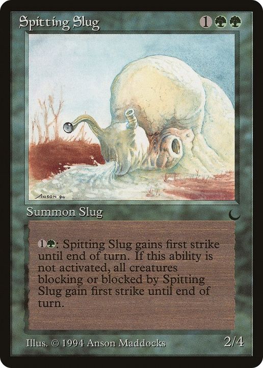 Spitting Slug in the group Magic the Gathering / Types / Colors / Green at Proxyprinters.com (40890)