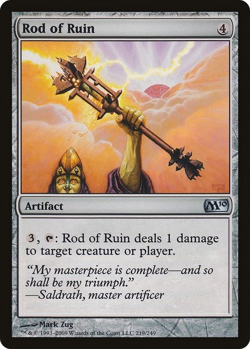 Rod of Ruin in the group Magic the Gathering / Types / Artifacts / Artifact at Proxyprinters.com (40891)