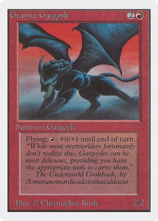 Granite Gargoyle in the group Magic the Gathering / Types / Colors / Red at Proxyprinters.com (409)