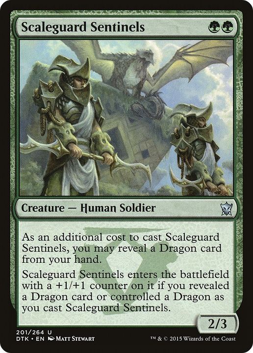 Scaleguard Sentinels in the group Magic the Gathering / Types / Creatures / Human at Proxyprinters.com (40908)