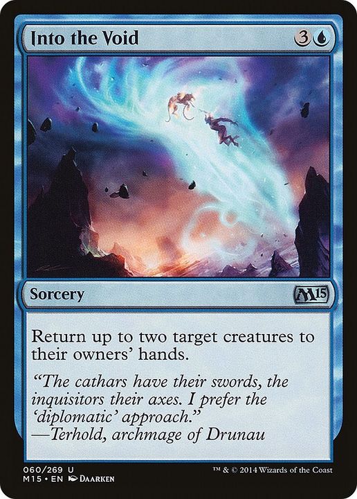 Into the Void in the group Magic the Gathering / Types / Colors / Blue at Proxyprinters.com (40913)