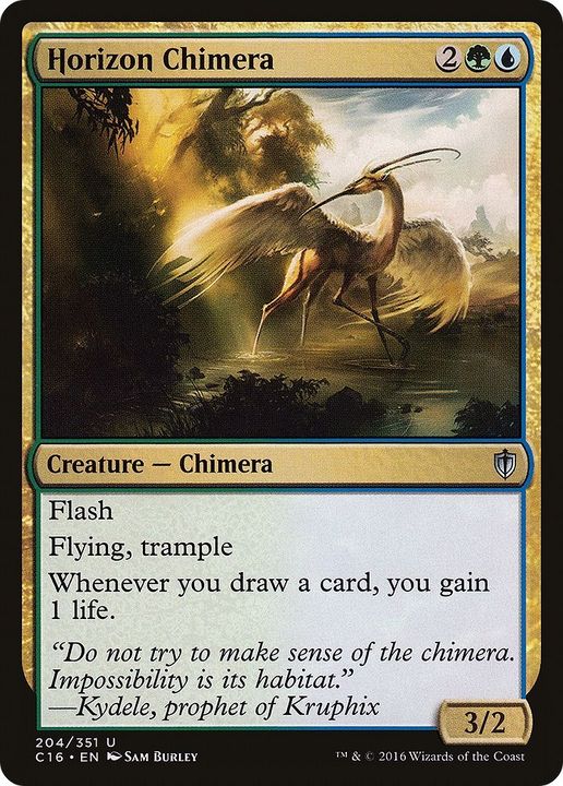 Horizon Chimera in the group Magic the Gathering / Types / Colors / Multicolors / G, U at Proxyprinters.com (40914)