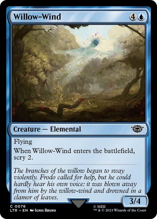 Willow-Wind in the group Magic the Gathering / Sets / The Lord of the Rings: Tales of Middle-earth at Proxyprinters.com (4094)