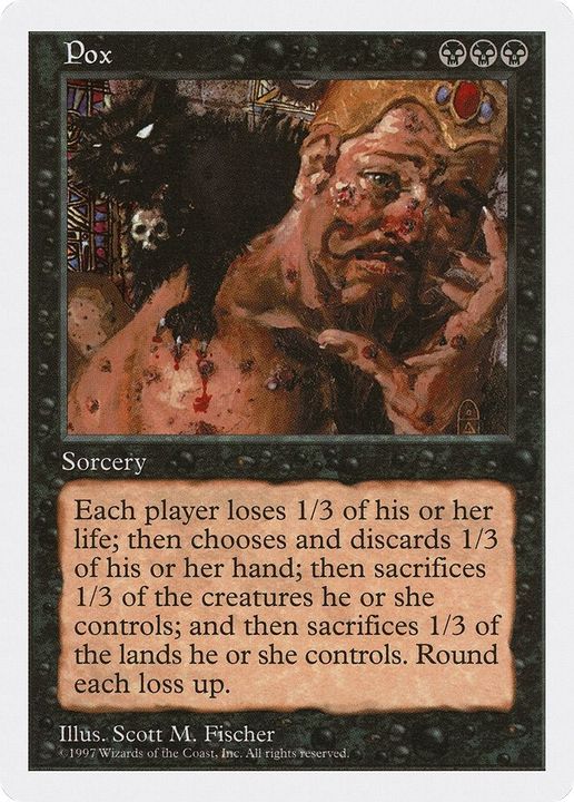 Pox in the group Magic the Gathering / Types / Colors / Black at Proxyprinters.com (40942)