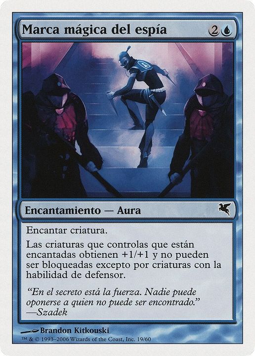 Infiltrator's Magemark in the group Magic the Gathering / Types / Colors / Blue at Proxyprinters.com (40959)