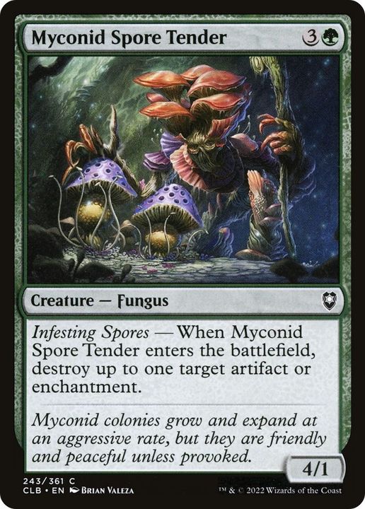 Myconid Spore Tender in the group Magic the Gathering / Types / Colors / Green at Proxyprinters.com (40967)