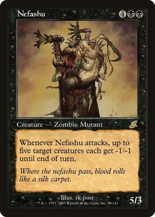 Nefashu in the group Magic the Gathering / Types / Creatures / Zombie at Proxyprinters.com (40978)