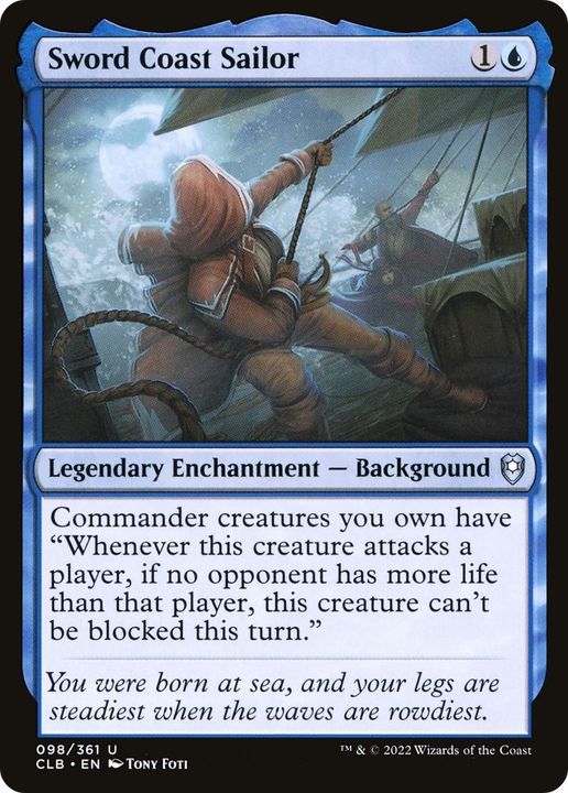 Sword Coast Sailor in the group Magic the Gathering / Sets / Commander Legends: Battle for Baldur's Gate at Proxyprinters.com (40990)