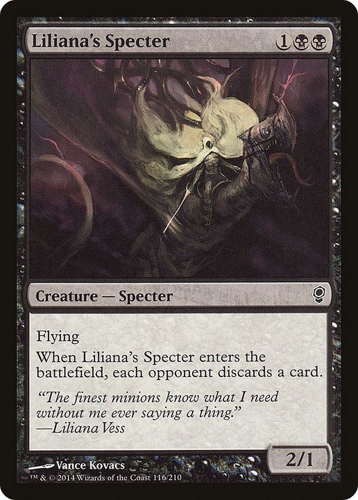 Liliana's Specter in the group Magic the Gathering / Types / Colors / Black at Proxyprinters.com (41001)