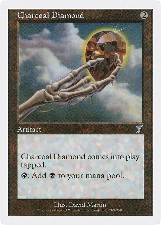 Charcoal Diamond in the group Magic the Gathering / Types / Artifacts / Artifact at Proxyprinters.com (41010)