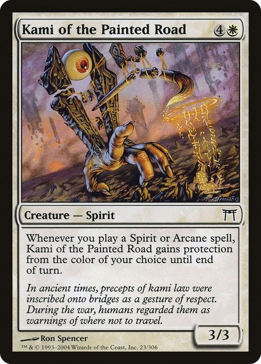 Kami of the Painted Road in the group Magic the Gathering / Types / Colors / White at Proxyprinters.com (41028)