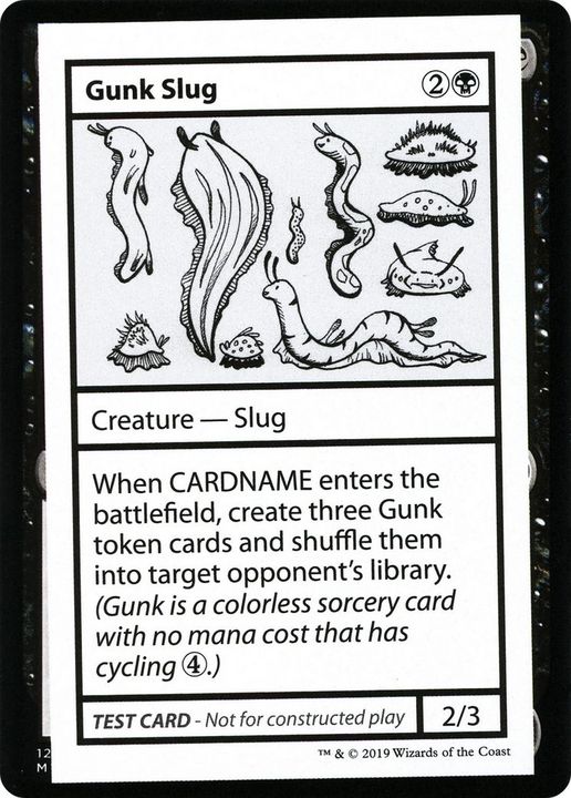 Gunk Slug in the group Magic the Gathering / Types / Colors / Black at Proxyprinters.com (41075)