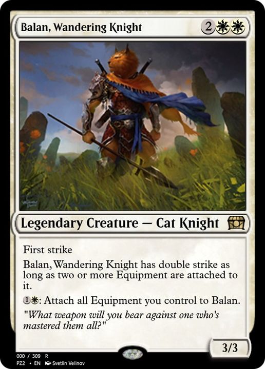 Balan, Wandering Knight in the group Singles at Proxyprinters.com (41128)