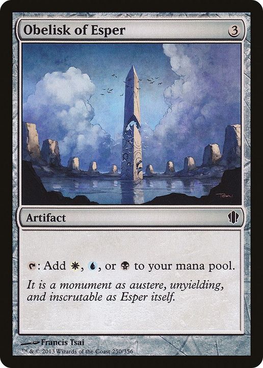 Obelisk of Esper in the group Magic the Gathering / Types / Artifacts / Artifact at Proxyprinters.com (41131)