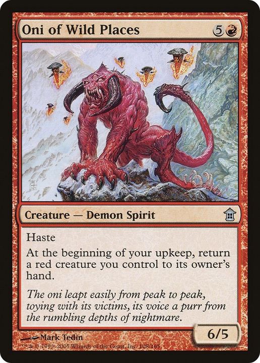 Oni of Wild Places in the group Magic the Gathering / Types / Colors / Red at Proxyprinters.com (41142)