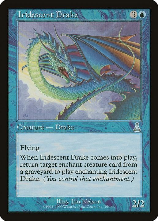 Iridescent Drake in the group Magic the Gathering / Types / Colors / Blue at Proxyprinters.com (41160)