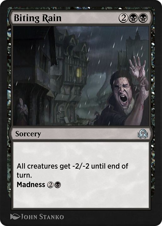 Biting Rain in the group Magic the Gathering / Types / Colors / Black at Proxyprinters.com (41187)