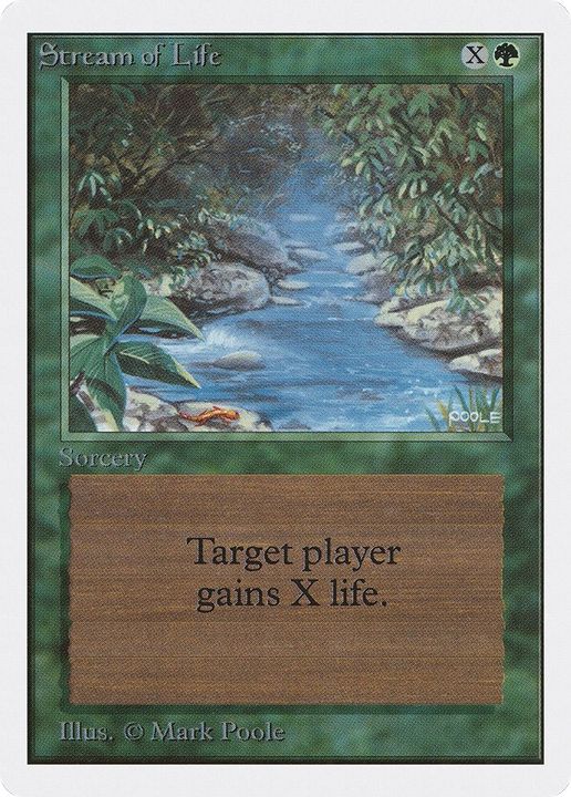 Stream of Life in the group Magic the Gathering / Types / Colors / Green at Proxyprinters.com (41202)