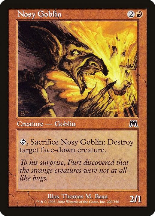 Nosy Goblin in the group Magic the Gathering / Types / Creatures / Goblin at Proxyprinters.com (41214)