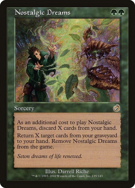 Nostalgic Dreams in the group Magic the Gathering / Types / Colors / Green at Proxyprinters.com (41225)