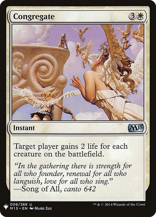 Congregate in the group Magic the Gathering / Sets / The List at Proxyprinters.com (41235)