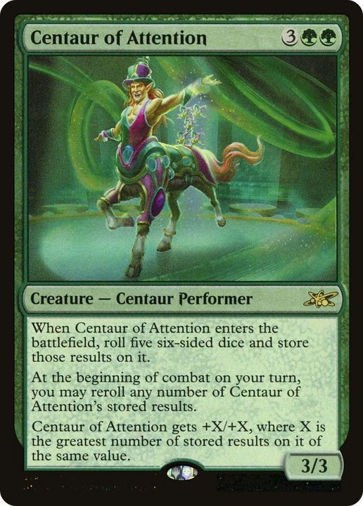 Centaur of Attention in the group Magic the Gathering / Sets / Unfinity Sticker Sheets at Proxyprinters.com (41252)