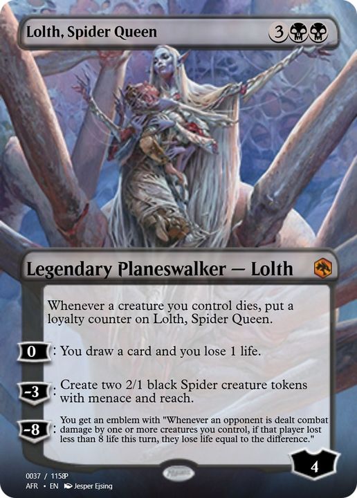 Lolth, Spider Queen in the group Magic the Gathering / Sets / Magic Origins Clash Pack at Proxyprinters.com (41259)