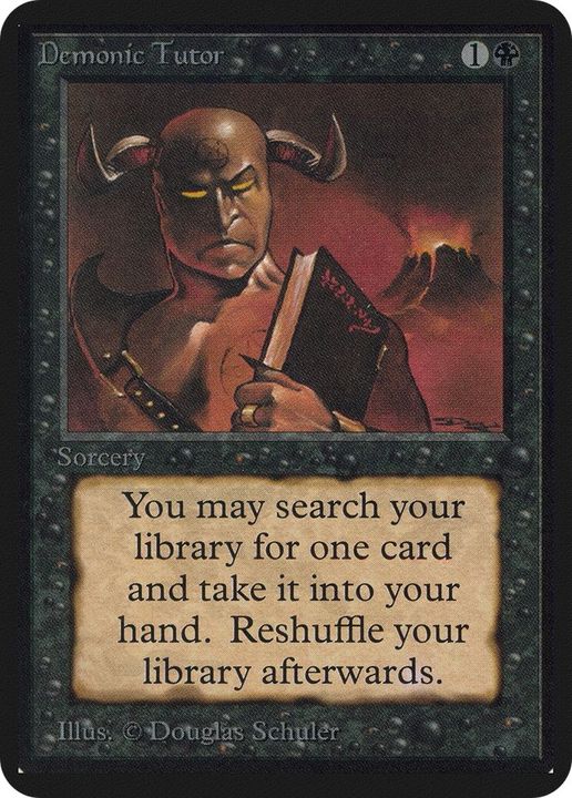 Demonic Tutor in the group Singles at Proxyprinters.com (41293)