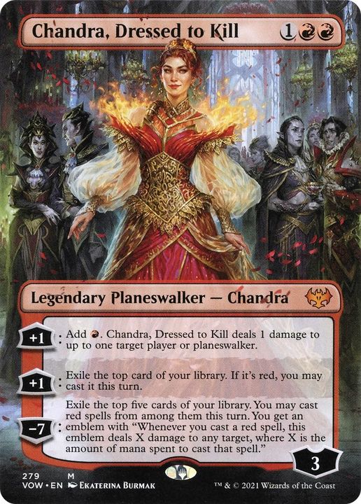 Chandra, Dressed to Kill in the group Magic the Gathering / Types / Colors / Red at Proxyprinters.com (41314)