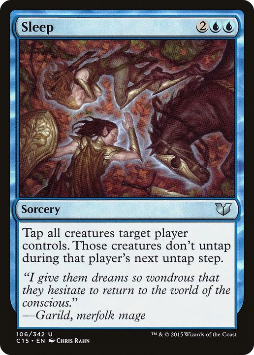 Sleep in the group Magic the Gathering / Types / Colors / Blue at Proxyprinters.com (41326)