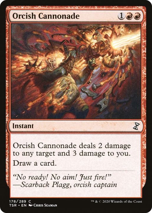 Orcish Cannonade in the group Magic the Gathering / Types / Colors / Red at Proxyprinters.com (4134)